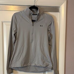 Under Armour Light Gray Performance Pullover